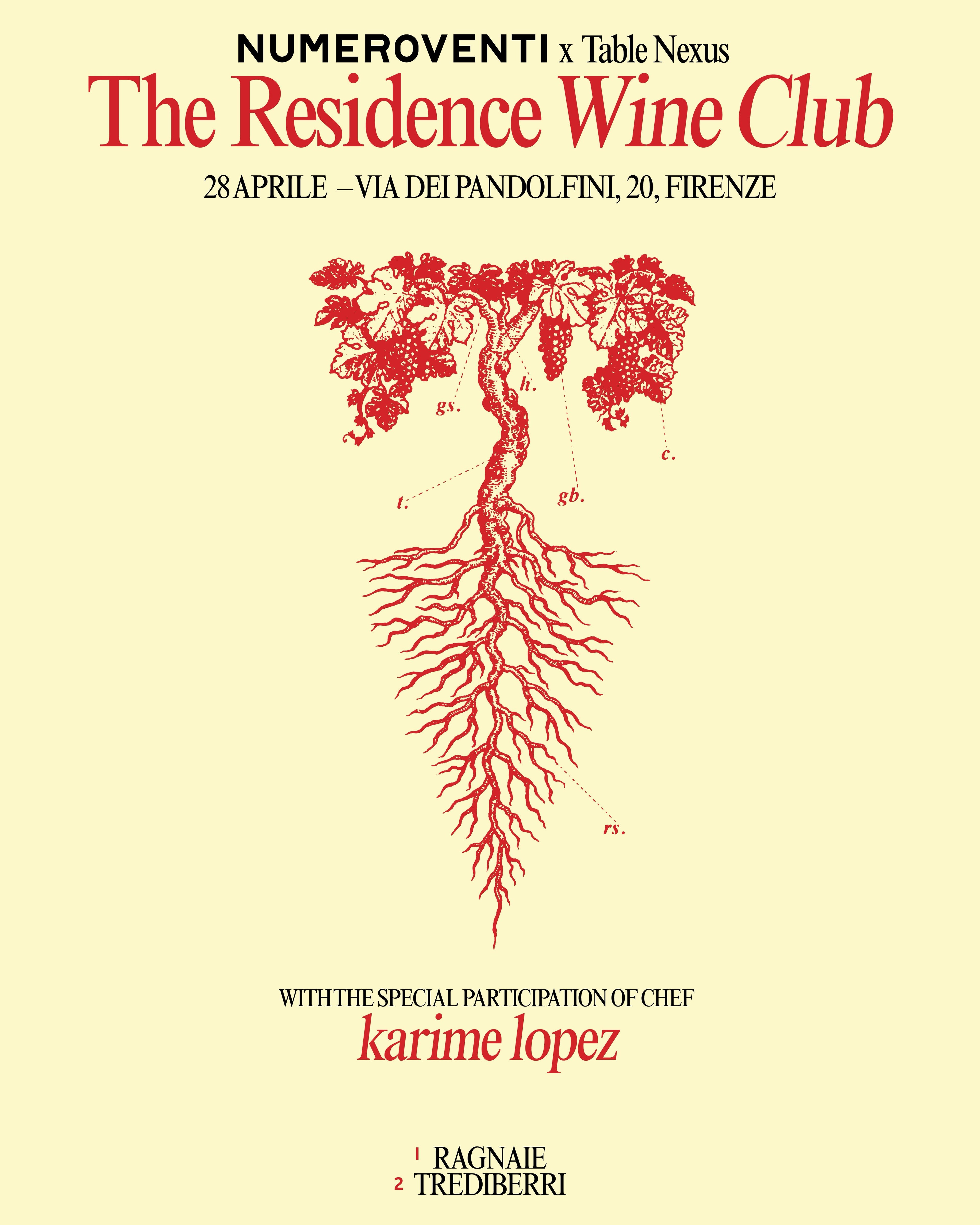 The Residency Wine Club 28/04