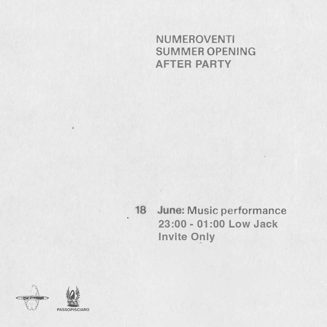 RSVP NUMEROVENTI AFTER PARTY - 18 June 2026 23:00 - 01:00